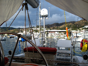 Avalon from the harbor